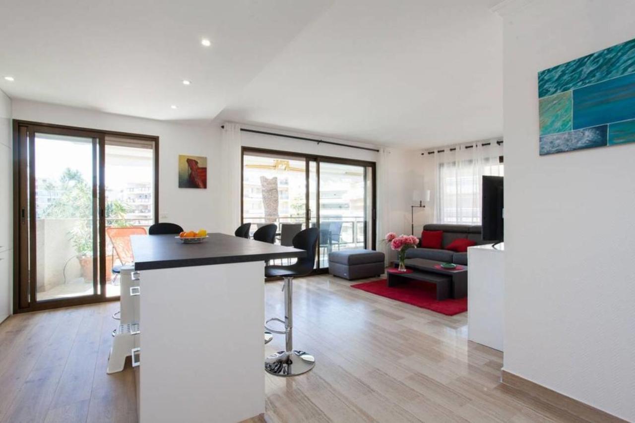 3-Room Apartment With Terrace In Palm Beach Cannes Esterno foto