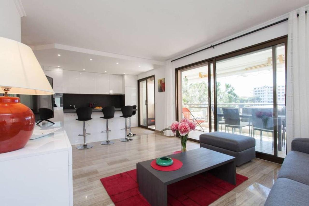 3-Room Apartment With Terrace In Palm Beach Cannes Esterno foto