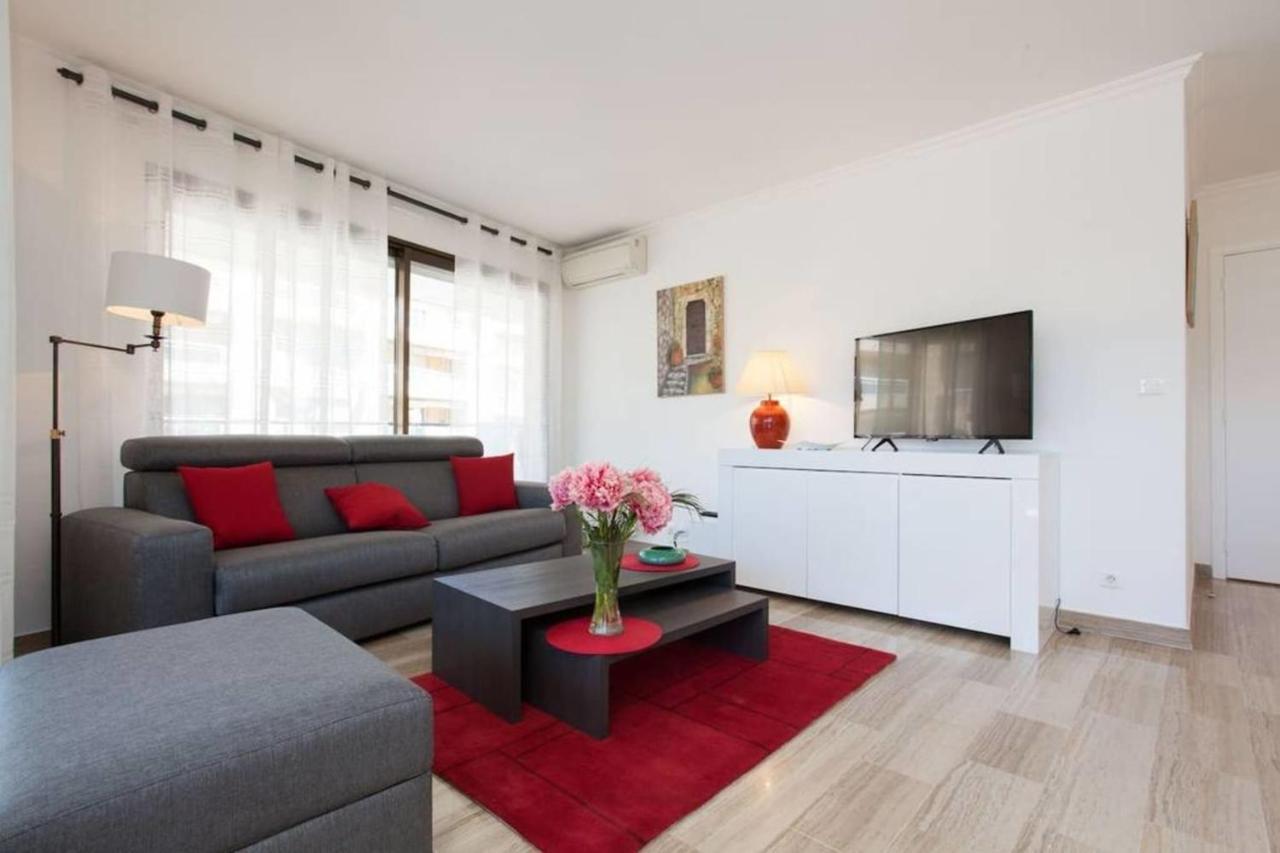 3-Room Apartment With Terrace In Palm Beach Cannes Esterno foto