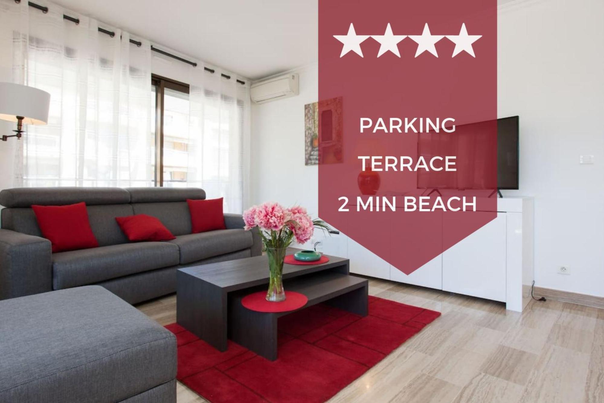 3-Room Apartment With Terrace In Palm Beach Cannes Esterno foto